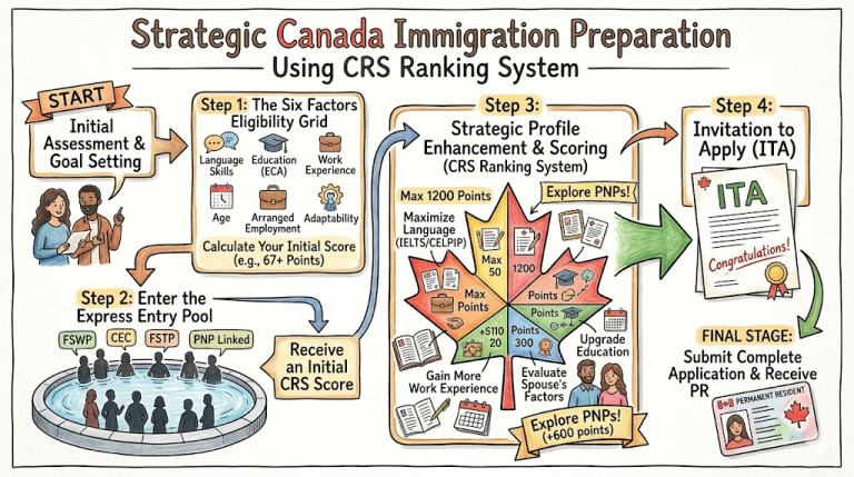 Canadian Ranking System Strategic Canada Immigration Preparation Using CRS Ranking System ...